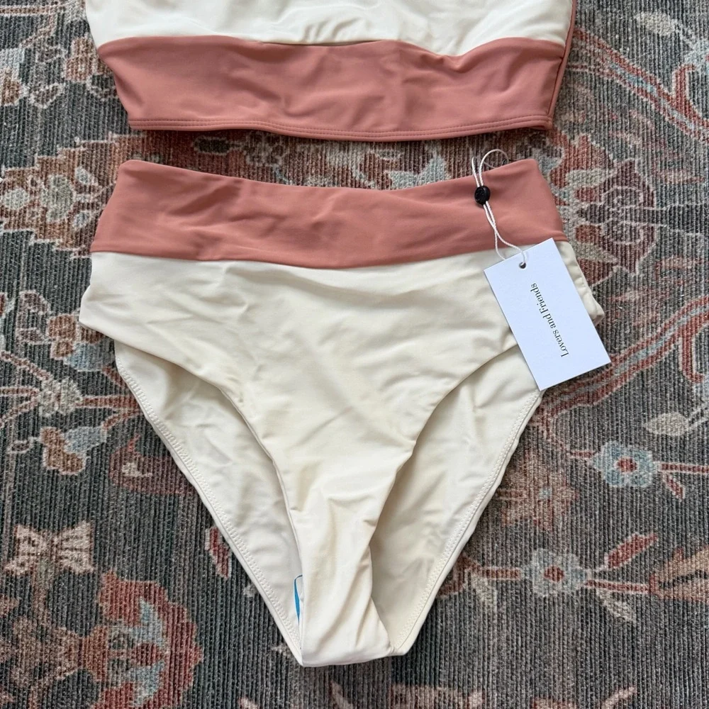 Lovers + Friends Peach and Cream Bikini - Picture 4 of 5